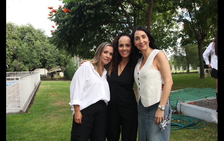 Marifer García de Quevedo, Natalia Cervantes y Marcela Hernández. GENTE BIEN JALISCO/ Esmeralda Escamilla