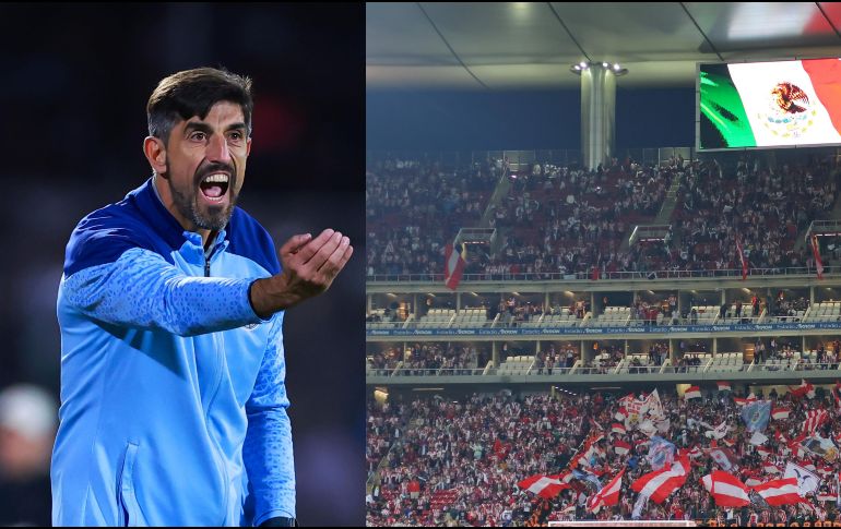 Chivas debutará esta noche en la Liguilla y es por eso que el profe Pauno le hizo una petición importante a la afición rojiblanca de cara a que se midan a Pumas en el Estadio AKRON. ESPECIAL / IMAGO7
