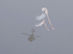 El Ejército de Israel lanzó fuertes ráfagas de misiles en la Franja de Gaza luego del fin de una semana de tregua en la zona de conflicto. AFP