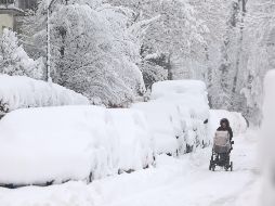 El clima ha causado accidentes e incidentes en la región. EFE / A. Szilagyi