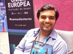 Para David, su proceso de escritura es buscar lo extraordinario en las cosas cotidianas. ESPECIAL.