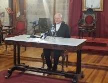 El líder religioso hizo énfasis en la problemática de las desapariciones. EL INFORMADOR/ J. Díaz.