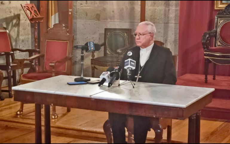 El Arzobispo de la Arquidiócesis de Guadalajara llamó a la ciudadanía a conocer a los candidatos. EL INFORMADOR/ J. Díaz