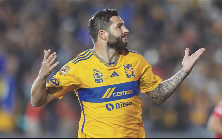 Después de perderse la Ida, André-Pierre Gignac reapareció con los Tigres y se encargó de marcar un doblete. IMAGO7