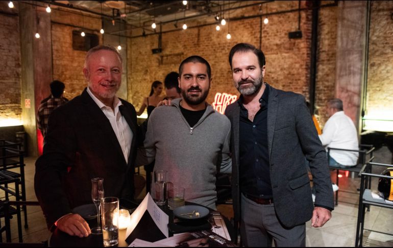 Francisco Peña, José Luis ValIerra y Gerardo Bello. GENTE BIEN/SERVANDO GÓMEZ