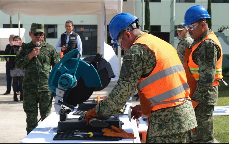 También se destruyeron 464 cargadores y nueve mil 352 municiones. ESPECIAL/15/a. Zona Militar de Jalisco