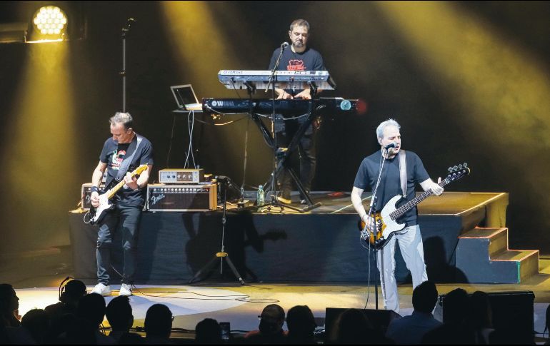 Los Hombres G recordaron que su primera visita a Guadalajara fue en 1987. EL INFORMADOR/ H. Figueroa