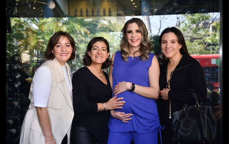 Adriana Pieza, Nadia Nahed, Lorena Navarrete y Brenda Ceballos. GENTE BIEN JALISCO/ Marifer Rached