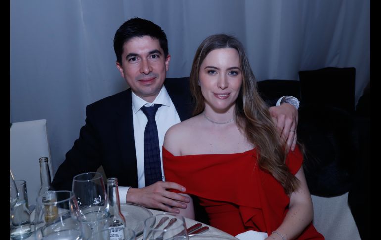 Javier Cárdenas y Julieta Méndez. GENTE BIEN JALISCO/ Claudio Jimeno