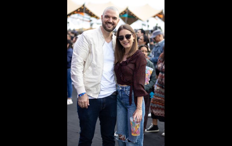 Enrique Aguilar y Nadia Rangel. GENTE BIEN JALISCO/ Christian Pérez