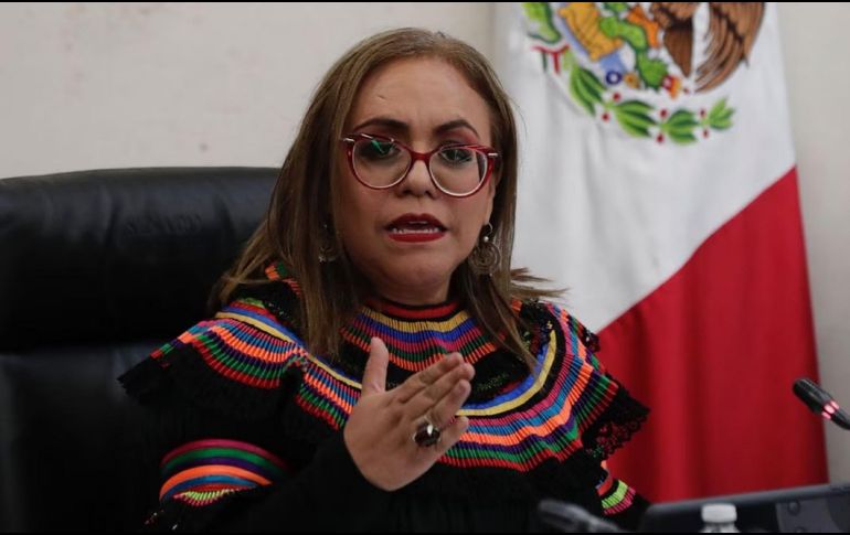 La Comisión de Justicia del Senado aprobó la idoneidad y elegibilidad de Eréndira Cruzvillegas Fuentes. SUN / D. SIMÓN