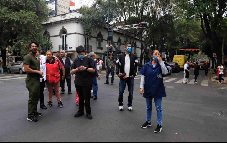 Este jueves 7 de diciembre se registró un sismo de magnitud 5.7 en el Estado de Puebla, lo que provocó que se activara a la alerta sísmica en la CDMX. SUN / F. Rojas