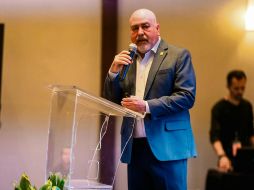 Martín Zazueta, director del Aeropuerto de Guadalajara, indica que las obras estarán en 2024. EL INFORMADOR/ A. Navarro