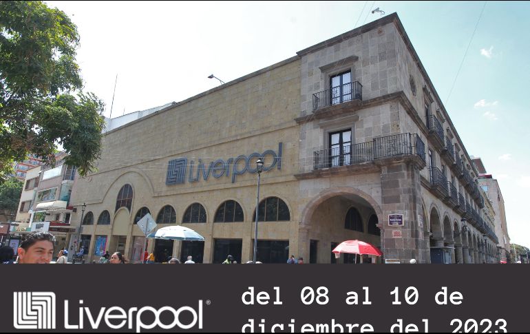 El día de hoy comenzó la última venta nocturna de Liverpool en el año. ESPECIAL / Archivo