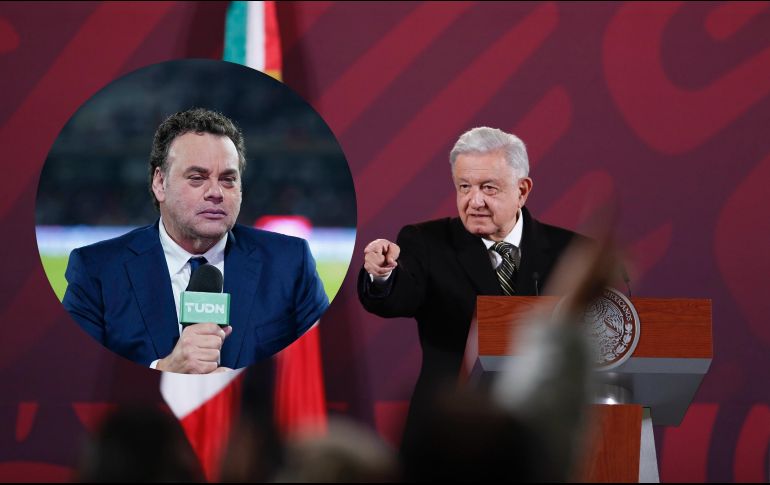 Tras plantear una consulta ciudadana sobre las corridas de toros en la Ciudad de México, el Presidente López Obrador puso de ejemplo la opinión del periodista David Faitelson. ESPECIAL, EFE / S. Gutiérrez e IMAGO7