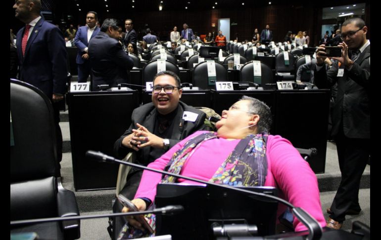 El activista por los derechos de las personas con discapacidad y periodista, Erick Brandon. ESPECIAL