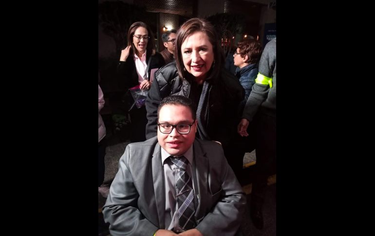 El activista por los derechos de las personas con discapacidad y periodista, Erick Brandon. ESPECIAL