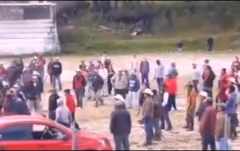 Este es el antes y durante los hechos en los que murieron 14 personas, 10 de ellos criminales y el jefe de plaza, alias 