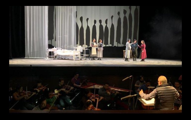 La ópera se representará este domingo en el Conjunto de Artes Escénicas. ESPECIAL / Cultura UDG