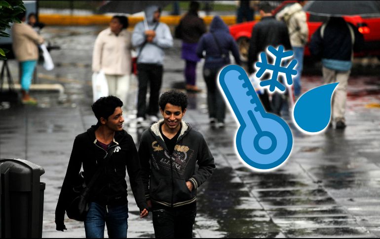 Sí, el frío y las precipitaciones seguirán en Guadalajara durante esta semana y aquí te compartimos el pronóstico completo. EL INFORMADOR / ARCHIVO