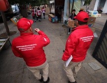 En las inmediaciones del Santuario se encuentran trabajando servicios médicos municipales, Cruz Roja Guadalajara, Policía de Guadalajara y Protección Civil Jalisco. ESPECIAL.