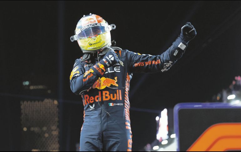 “Checo” hizo historia al terminar la campaña como subcampeón. RED BULL CONTENT POOL