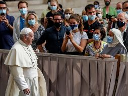 El Papa Francisco alcanzó a recuperarse de salud para celebrar las festividades navideñas. EFE/ Fabio Frustaci