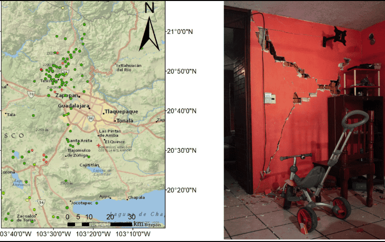 Sólo tres segundos tiene la población tapatía para reaccionar ante los sismos. EL INFORMADOR/ ARCHIVO.