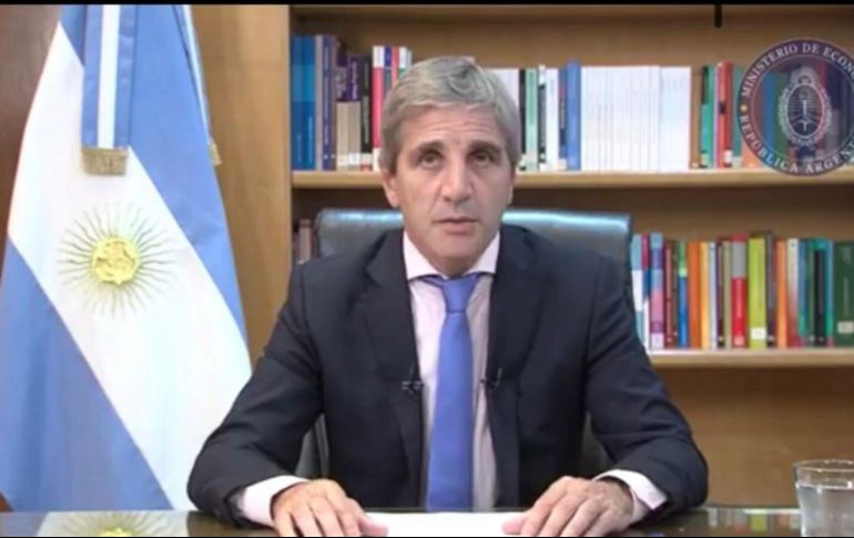 El ministro toma nuevas medidas para la economía Argentina. CAPTURA