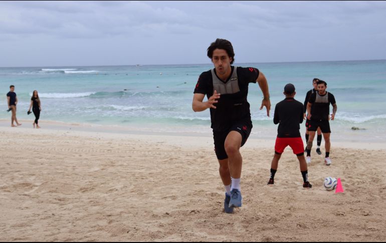 Su enfoque radica en mejorar su nivel de juego de manera progresiva. CORTESÍA/ Atlas FC.