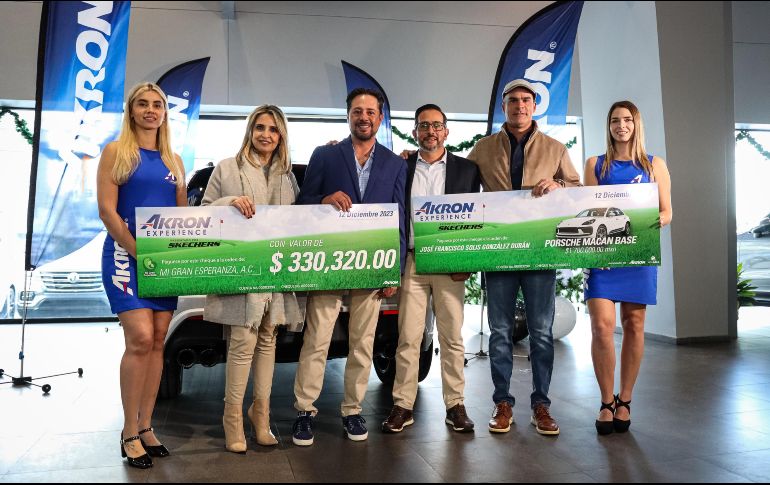 El ganador de la competencia fue acreedor de una Porsche Macan Base. EL INFORMADOR/ H. Figueroa