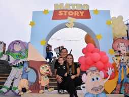 Pablo Mora, Andrea Ortiz y Mateo Mora. GENTE BIEN JALISCO/ Marifer Rached