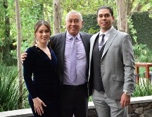 Diana Zea Reyes , Leonardo Zea Choy y Leonardo Zea Reyes. GENTE BIEN JALISCO/ Marifer Rached