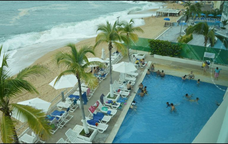 Acapulco espera la llegada de turistas para mejorar la crisis. NOTIMEX/ARCHIVO