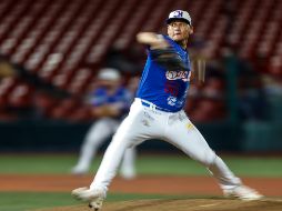 La ofensiva de los Charros respaldó al abridor Orlando Lara, que lanzó por cinco entradas completas. TWITTER/charrosbeisbol