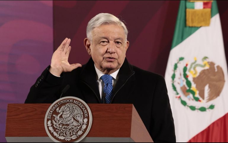 Anunció que durante la conferencia 