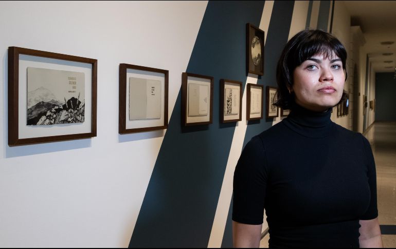 Georgina Montes, artista que participa en la exposición Nuevas Miradas. CORTESÍA