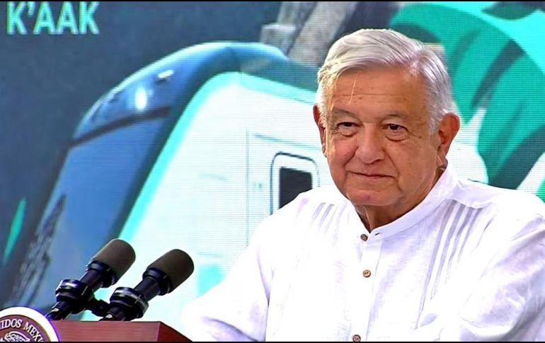 El Presidente destacó que en esta obra se llegaron a contratar a cerca de 100 mil trabajadores de la construcción. ESPECIAL / SUN