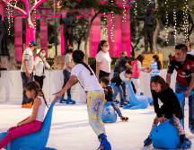 El Festival de Invierno Ilusionante está por llegar a su fin y con ello también se irán las pistas de hielo. ESPECIAL/Explora Jalisco