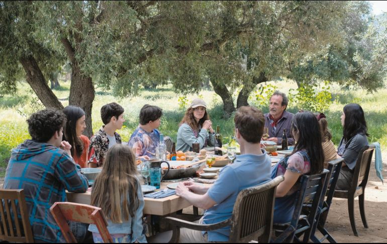 Elenco de la cinta “Familia”. CORTESÍA