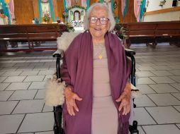 Ella es una de las más de 18 mil personas en México que tienen 100 años o más de edad. EL INFORMADOR/M. HERNÁNDEZ