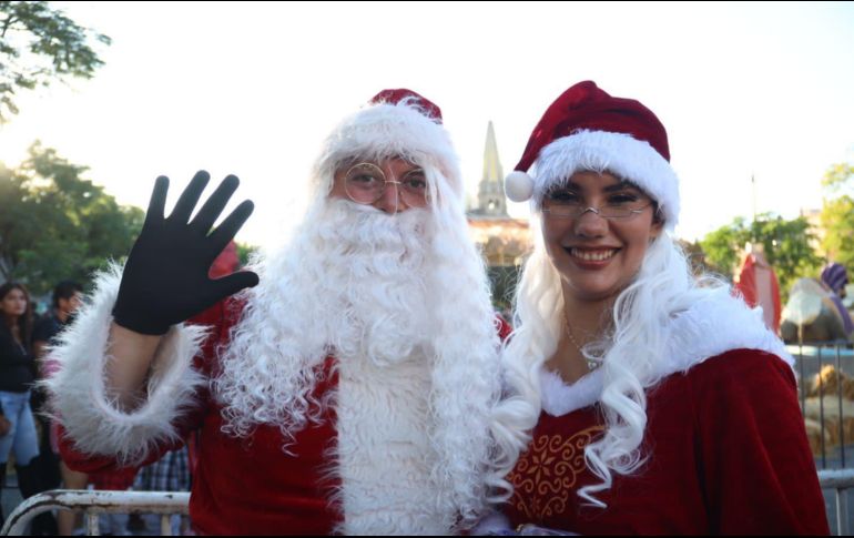 El evento “Nos Toca Regalar 2023”, fue realizado en Plaza Liberación. CORTESÍA/ Policía de Gdl