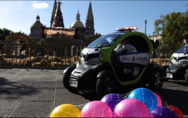 El evento “Nos Toca Regalar 2023”, fue realizado en Plaza Liberación. CORTESÍA/ Policía de Gdl