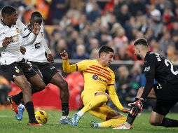 El Barcelona ha perdido gas en las últimas semanas en la liga local y en la Champions. EFE/K. Forsterling