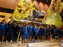 Jugadores americanistas convivieron con la afición. ESPECIAL