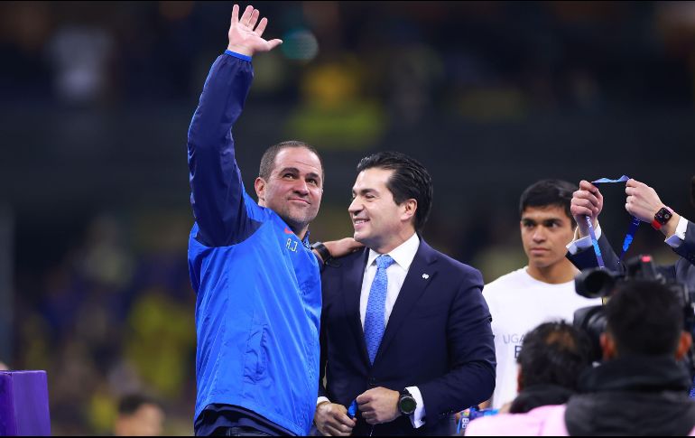 André Jardine se siente realizado por haberle entregado un título a una afición como la del América. IMAGO7/ Eloisa Sánchez