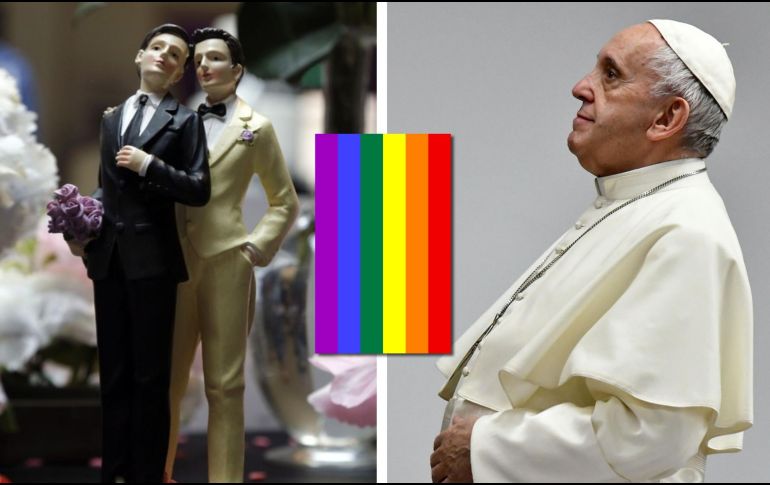 Esta posibilidad, que sigue la voluntad del Papa Francisco, supone un cambio de postura respecto a las parejas gay en el catolicismo. AFP / ARCHIVO