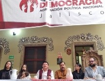 Es una agrupación política nacional creada desde el 2021 y hace unos días firmó el convenio para participar en el próximo proceso electoral. EL INFORMADOR / J. VELAZCO