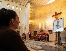 Familiares, amigos y excolaboradores de Aristóteles Sandoval, asesinado hace tres años en Puerto Vallarta, acudieron a una misa conmemorativa en un templo de la colonia Puerta de Hierro. EL INFORMADOR/H. Figueroa