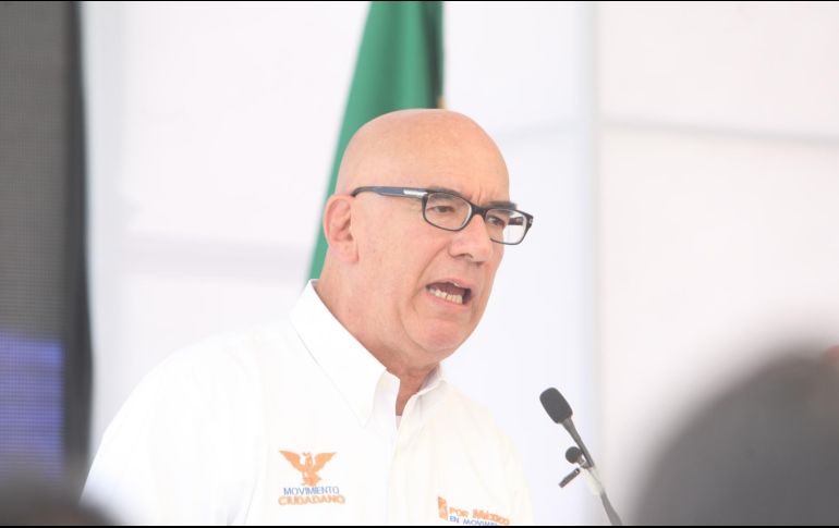 Dante Delgado, líder de Movimiento Ciudadano. EL INFORMADOR / ARCHIVO